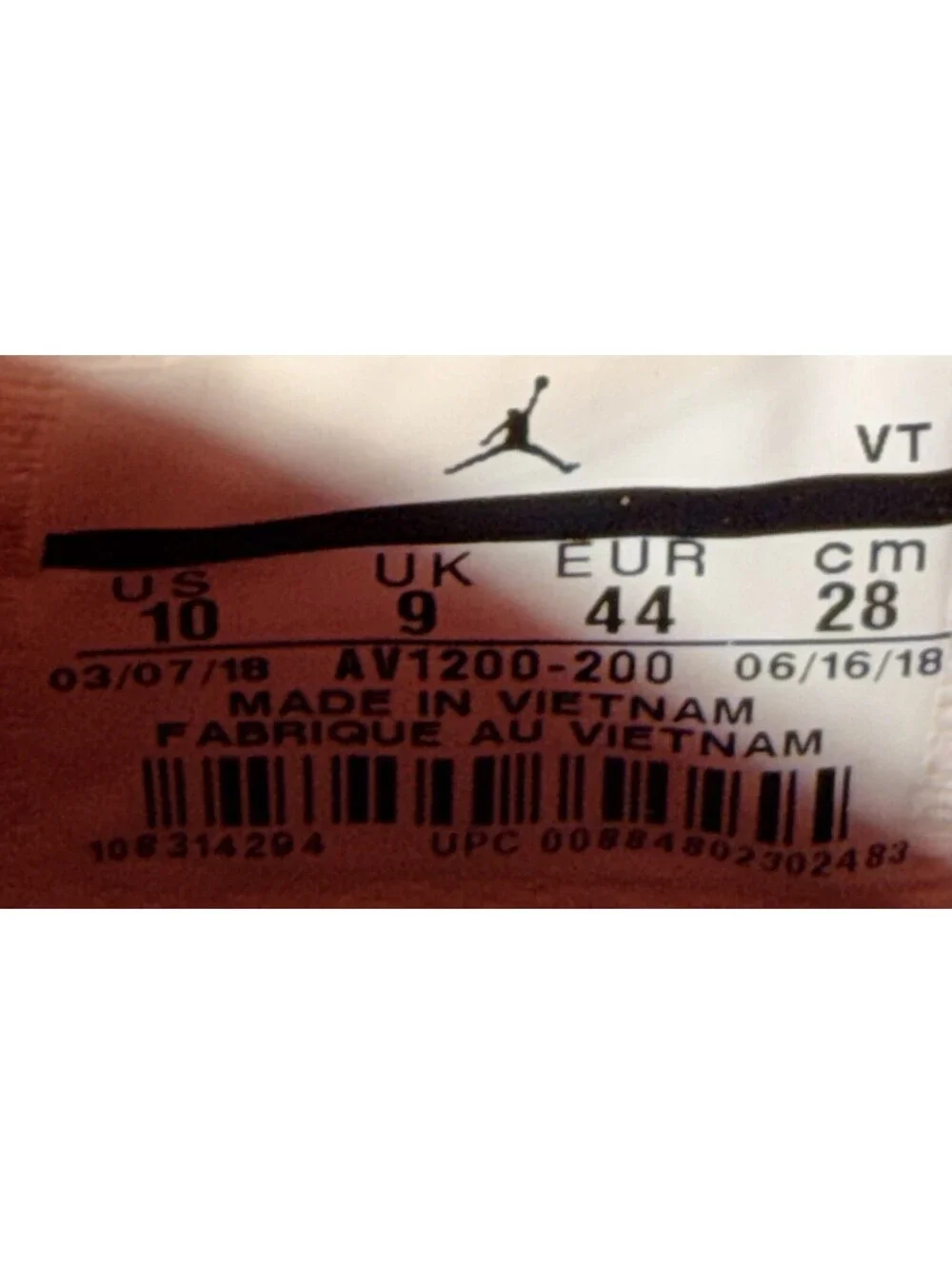 Size 10 - Air Jordan 88 Racer Mowabb